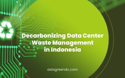 Decarbonizing data centers waste management in Indonesia